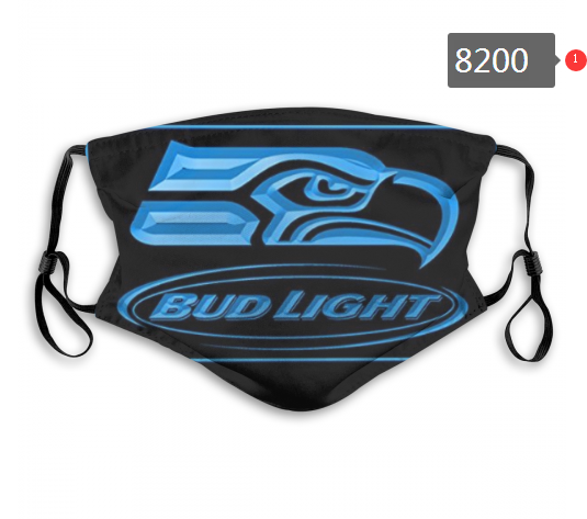 Seahawks Sports Face Mask 08200 Filter Pm2.5 (Pls Check Description For Details)